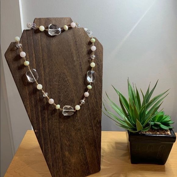 Natural handmade gemstones necklace gold‎ filled - Picture 4 of 6